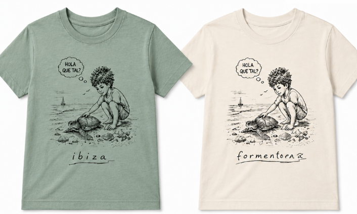 CAMISETA INFANTIL UNISEX "TORTUGA"