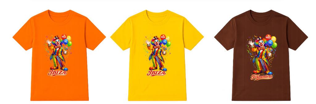 UNISEX "FUNNY CLOWN" T-SHIRT