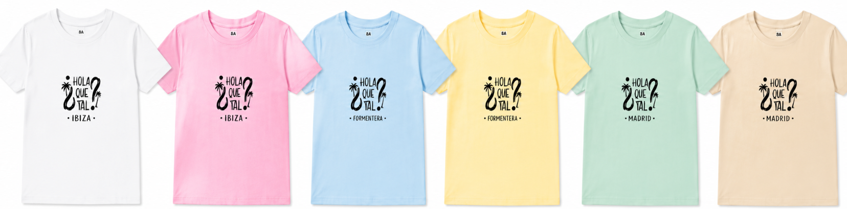 CAMISETA UNISEX INFANTIL "PALMERAS"
