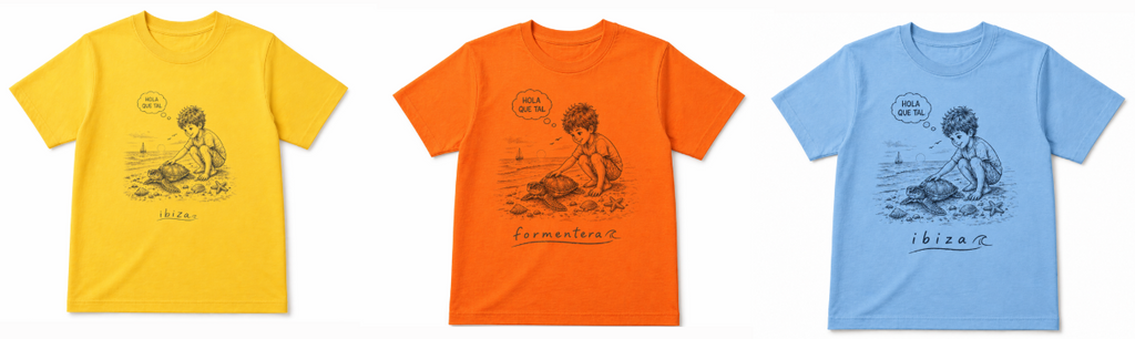 UNISEX KIDS' "TURTLE" T-SHIRT