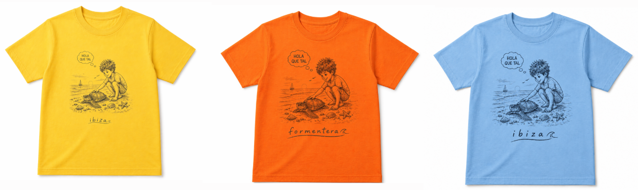 CAMISETA INFANTIL UNISEX "TORTUGA"