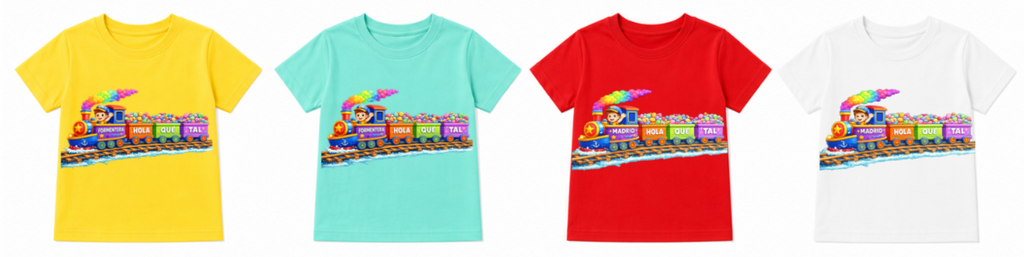 UNISEX T-SHIRT "SWEET TRAIN"