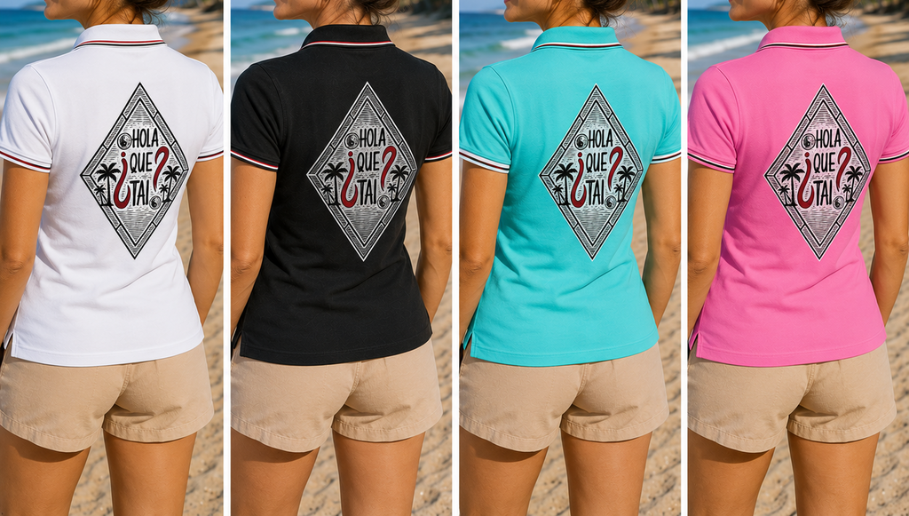WOMEN'S "DIAMOND" POLO SHIRT