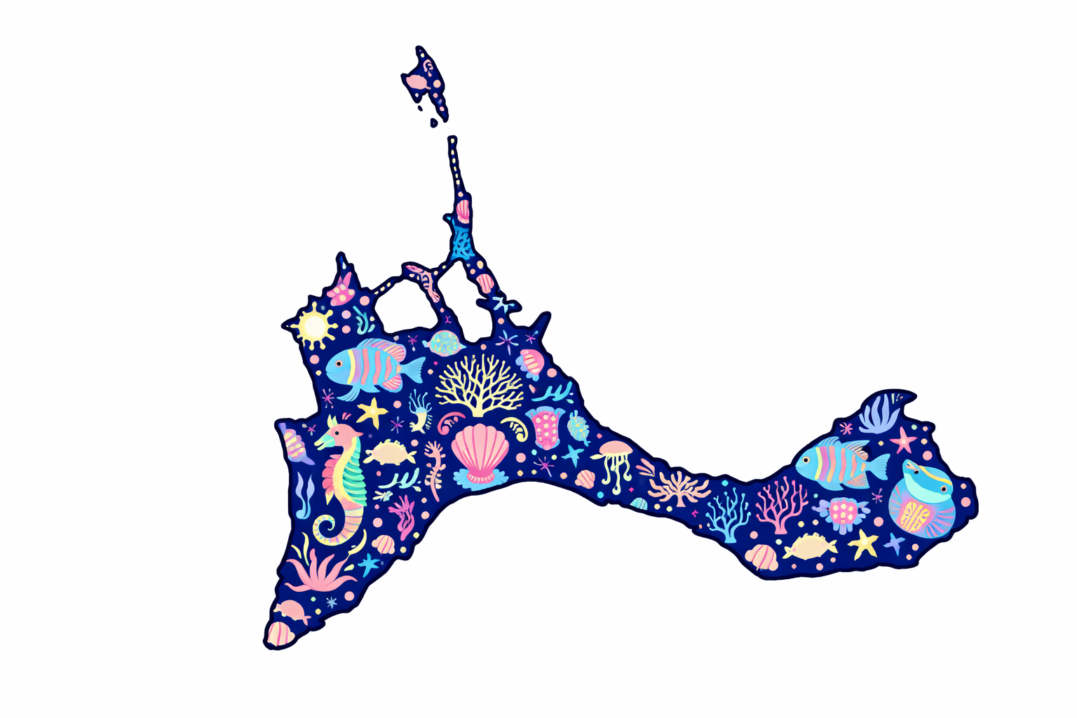 CAMISETA MANGA CORTA "FRUTO DE MAR"
