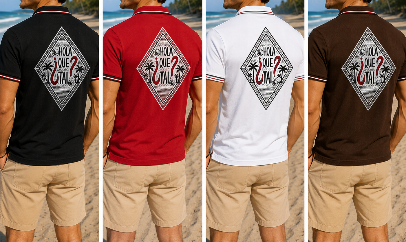 POLO HOMBRE "ROMBO"