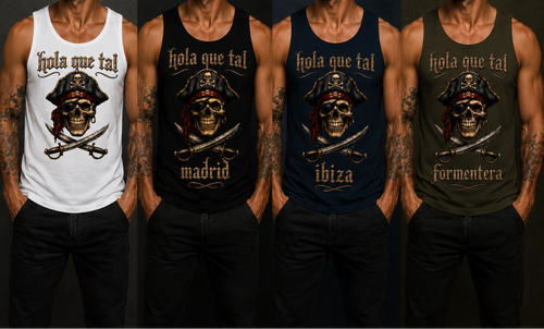 CAMISETA HOMBRE "PIRATA"