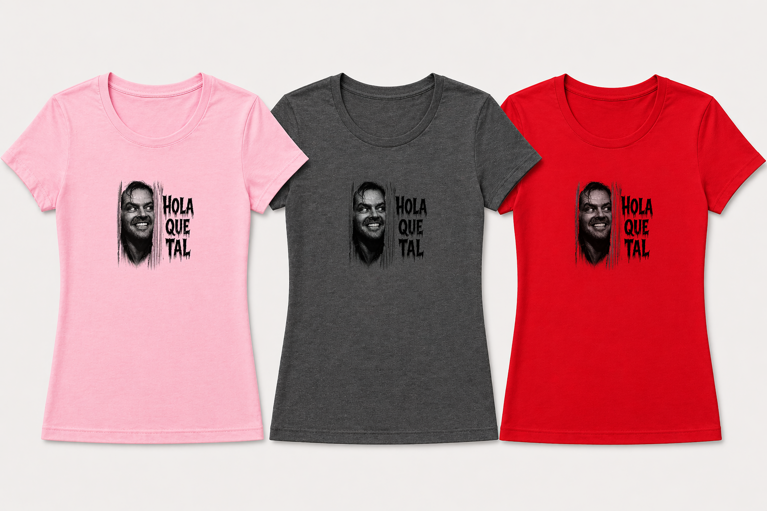 CAMISETAS MUJER EDICION ESPECIAL "JACK NICHOLSON"