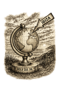 WOMEN'S T-SHIRT "WORLD MAP"