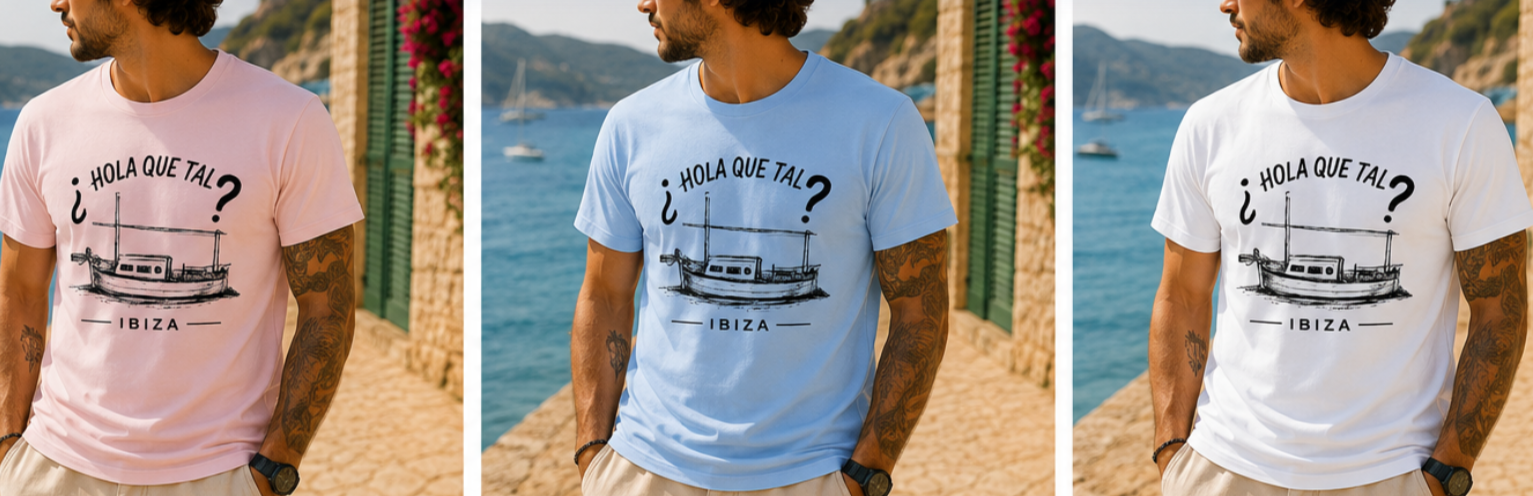 CAMISETA HOMBRE "BARCA LLAUT"