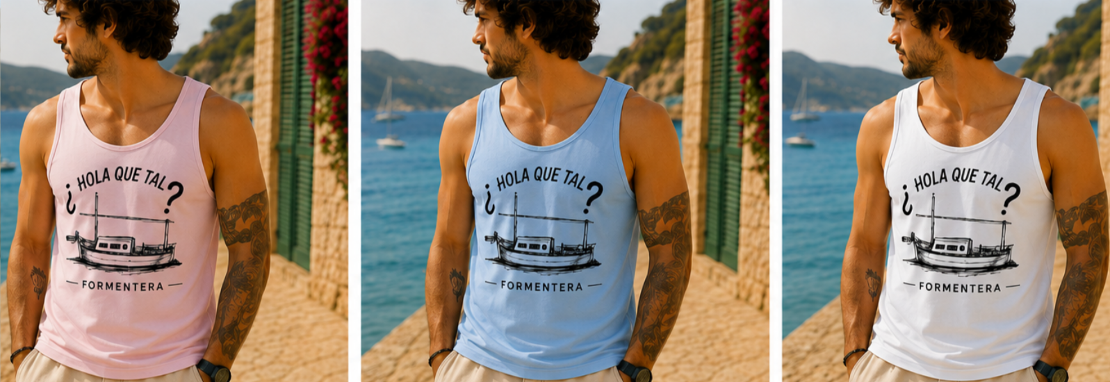 CAMISETA HOMBRE "BARCA LLAUT"