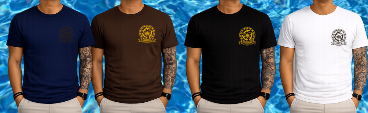 CAMISETA HOMBRE "FLOR DE LOTO"