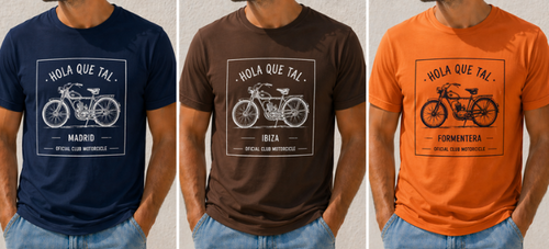 CAMISETA HOMBRE "OFICIAL CLUB MOTORCICLE"