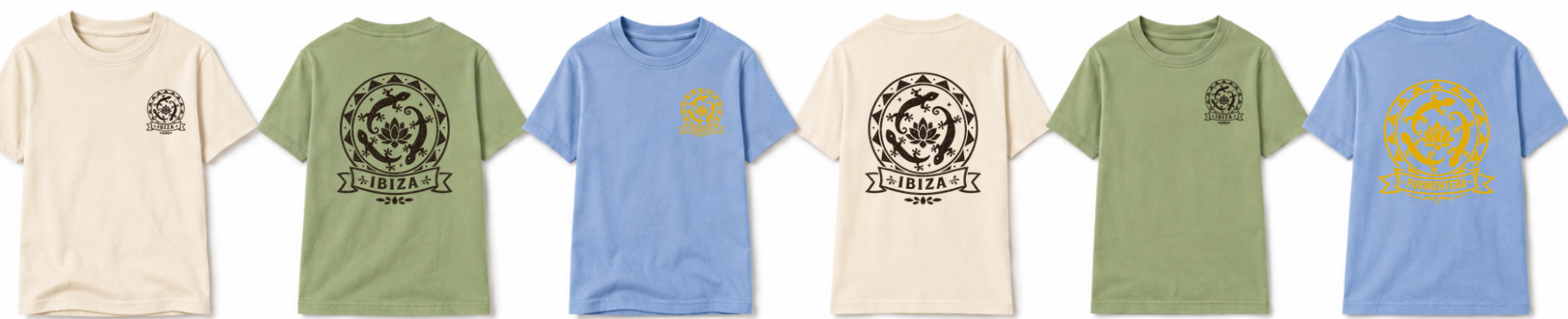 CAMISETA UNISEX INFANTIL "FLOR DE LOTO"