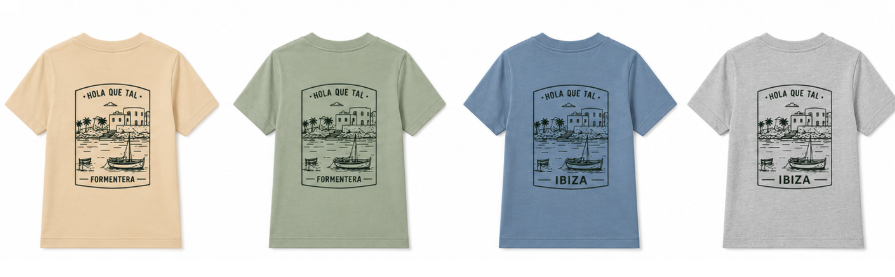 UNISEX KIDS' T-SHIRT "PUERTO MARINERO"