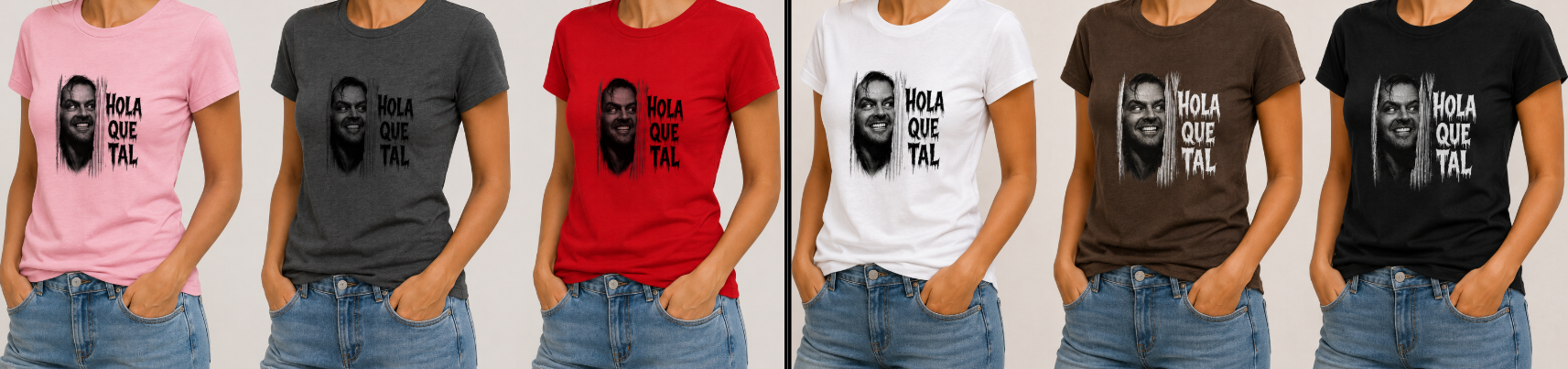 CAMISETAS MUJER EDICION ESPECIAL "JACK NICHOLSON"