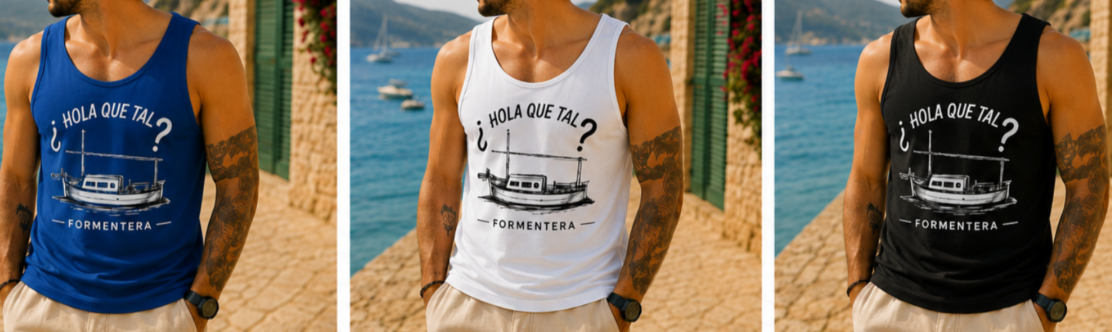 CAMISETA HOMBRE "BARCA LLAUT"