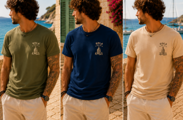 CAMISETA HOMBRE "BOTELLA MISTERIOSA"