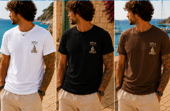 MEN'S T-SHIRT "MYSTERIOUS BOTTLE"