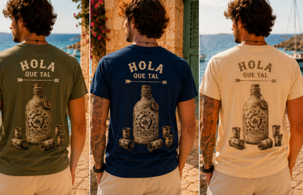 MEN'S T-SHIRT "MYSTERIOUS BOTTLE"