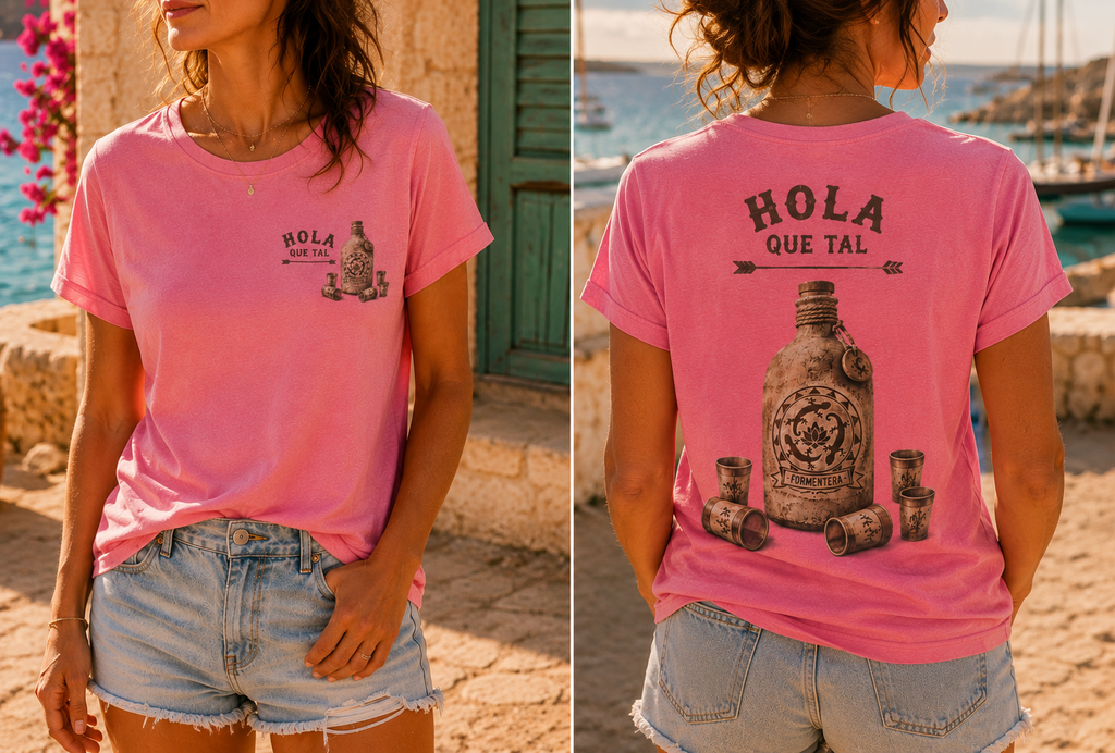 WOMEN'S T-SHIRT "MYSTERIOUS BOTTLE"