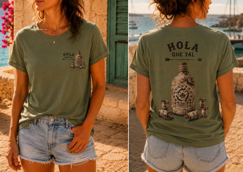 WOMEN'S T-SHIRT "MYSTERIOUS BOTTLE"
