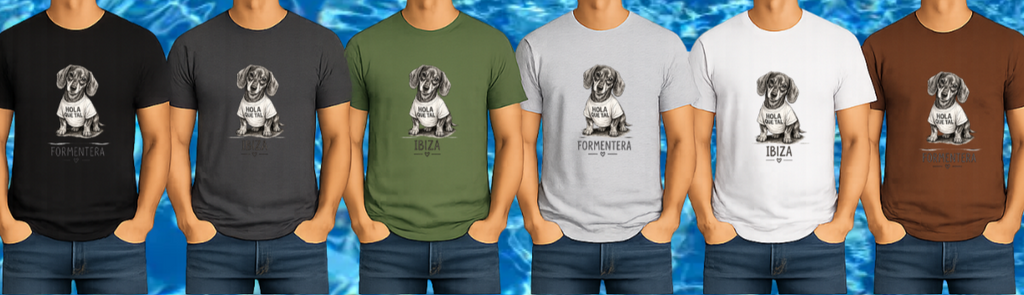 MEN'S T-SHIRT "DACHSHUND"