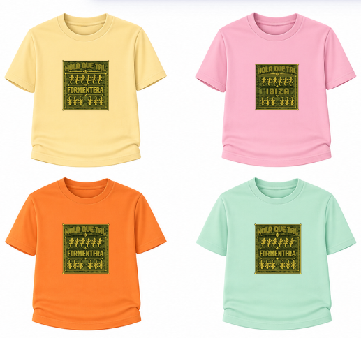 CAMISETA UNISEX INFANTIL "12 LAGARTOS"