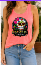 CAMISETA DE MUJER TIRANTE