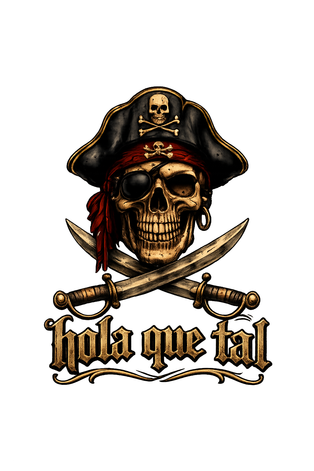 CAMISETA HOMBRE "PIRATA"