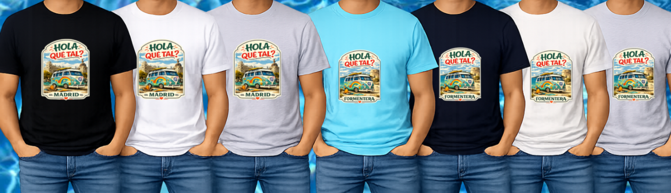 CAMISETA "CLASSIC HIPPIE VAN"