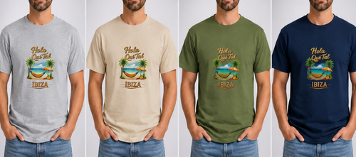 CAMISETA HOMBRE "HAMACA"