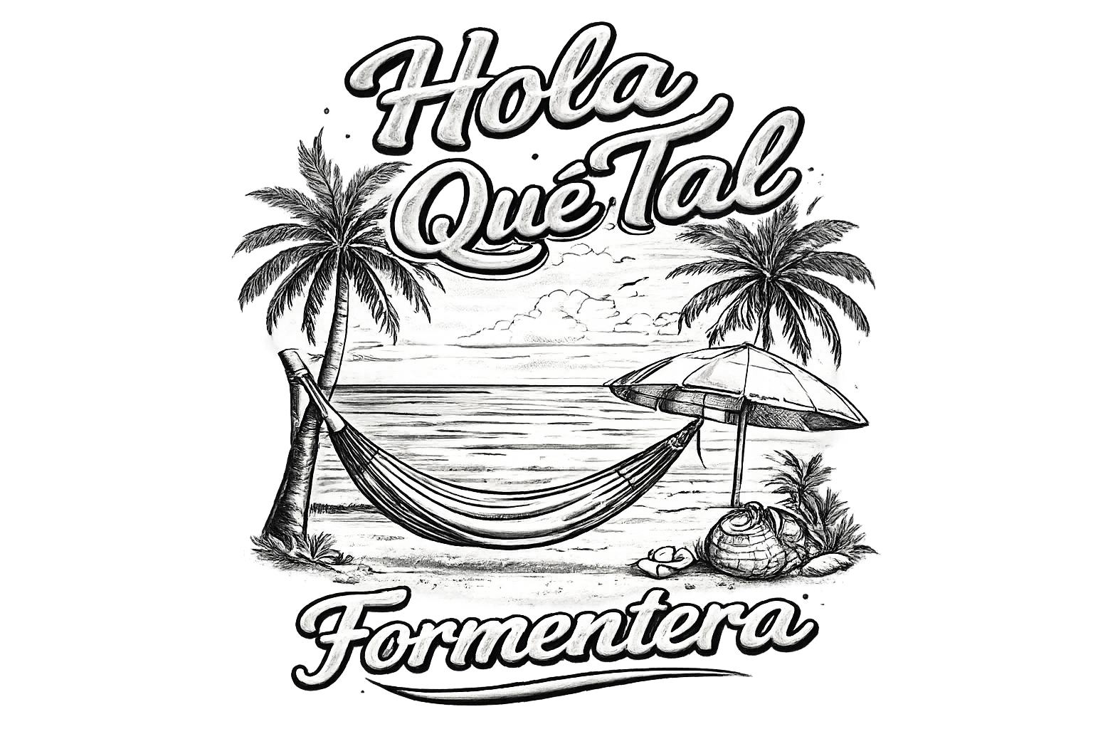 CAMISETA HOMBRE "HAMACA"