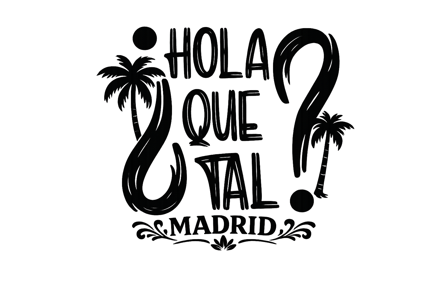 CAMISETA HOMBRE "PALMERAS"