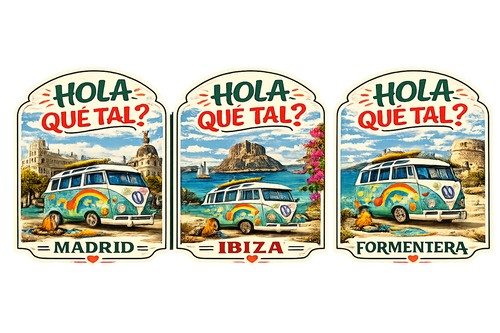 CAMISETA "CLASSIC HIPPIE VAN"