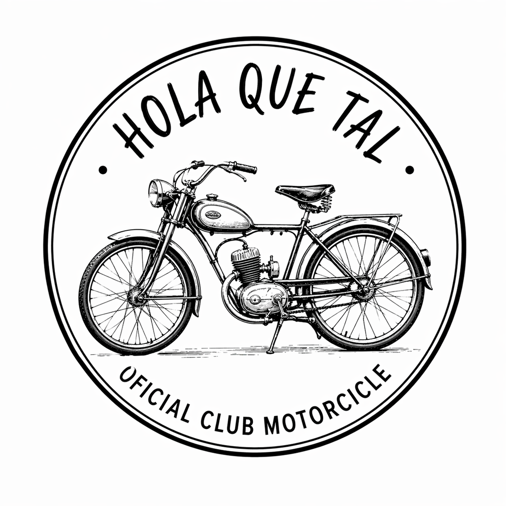 "OFFICIAL MOTORCYCLE CLUB" SHORT-SLEEVED T-SHIRT