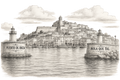MEN'S T-SHIRT "PORT OF IBIZA"