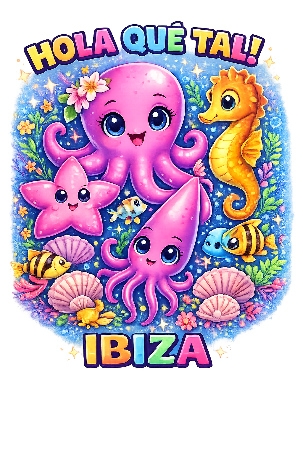 KIDS' UNISEX "OCTOPUS" T-SHIRT