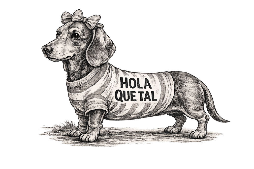 UNISEX "DACHSHUND" T-SHIRT