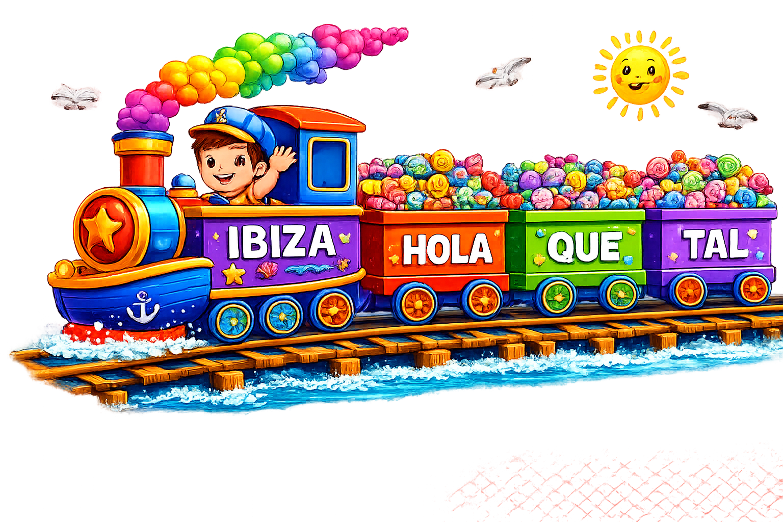 CAMISETA UNISEX "TREN DE CHUCHERIAS"
