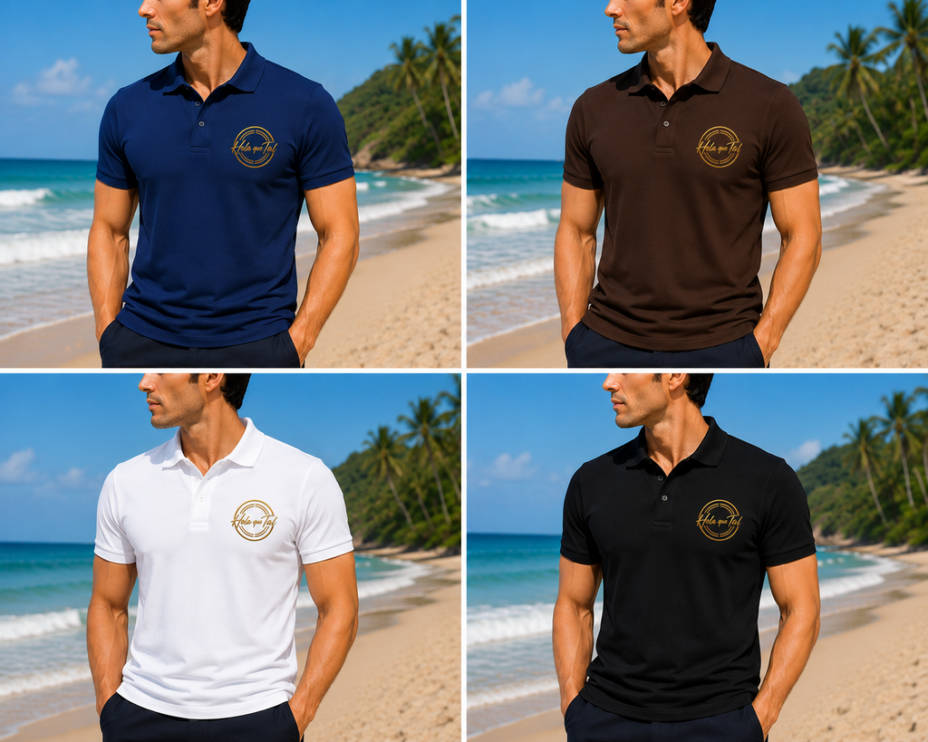 MEN'S POLO SHIRT "HARD-ROCK"
