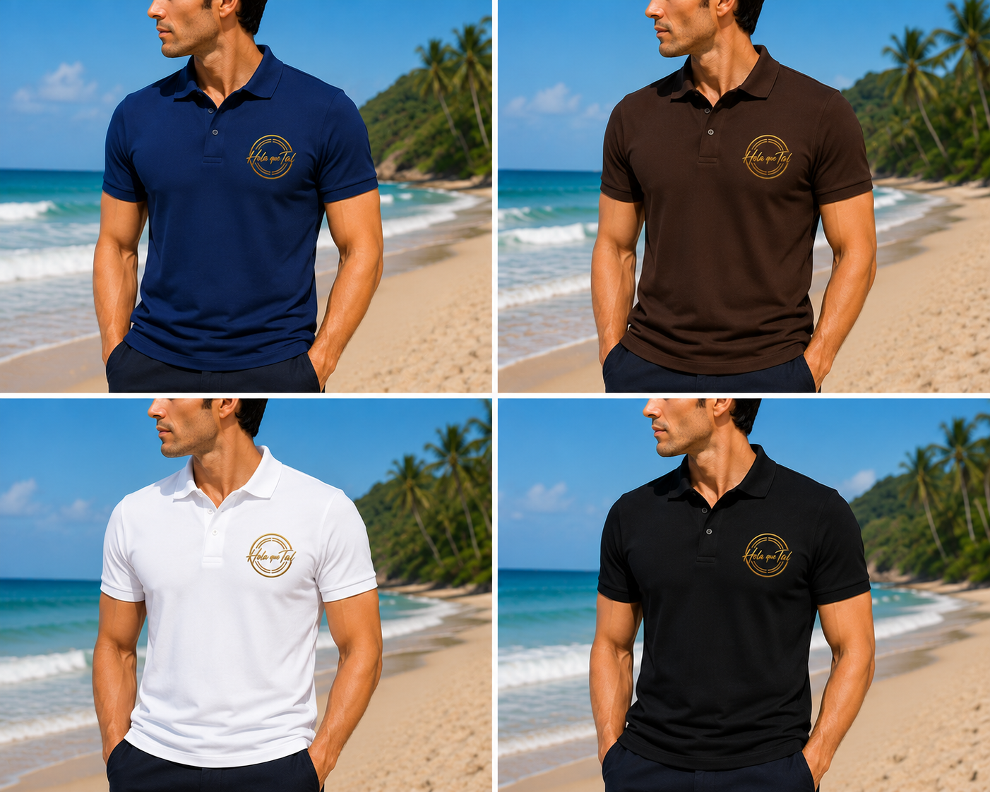POLO HOMBRE "HARD-ROCK"