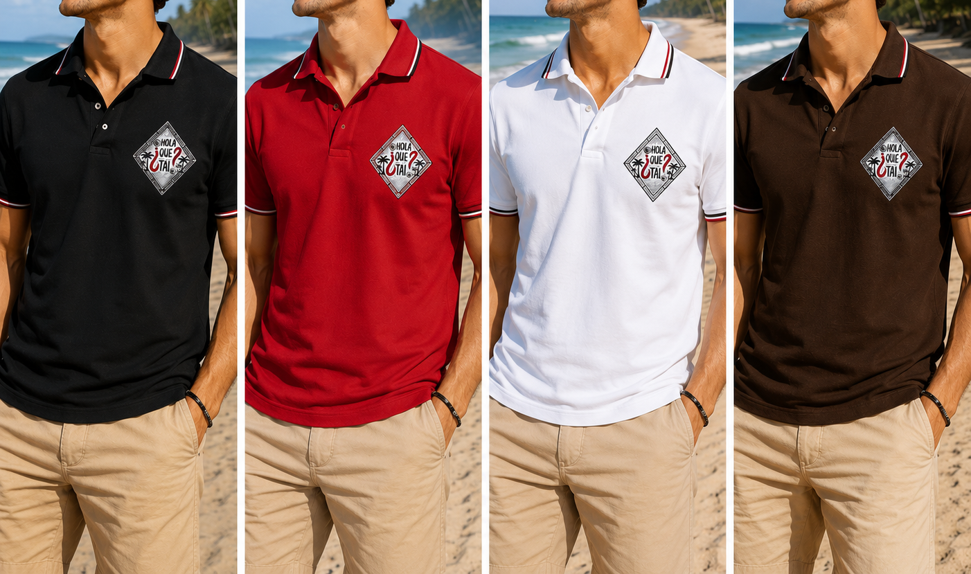 POLO HOMBRE "ROMBO"