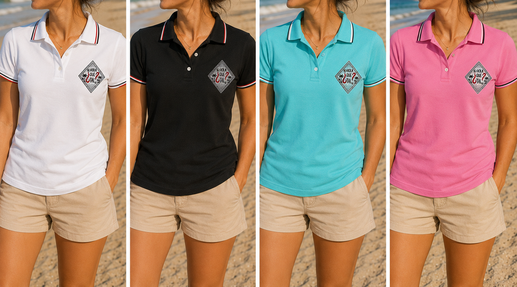 WOMEN'S "DIAMOND" POLO SHIRT
