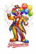 CAMISETA UNISEX "FUNNY CLOWN"